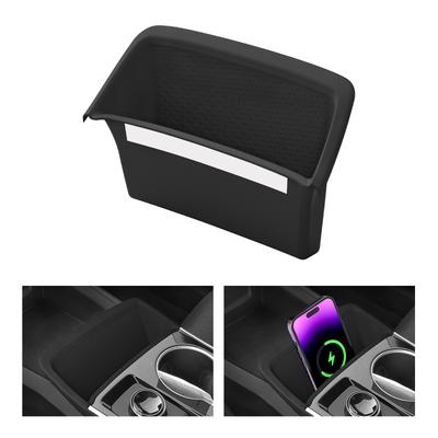 Für Chevrolet Equinox 2024 2025 Anti-Rutsch-Pad Silikon Kabelloses Laden Schutzmatte Innenraum Zubehör Auto Handy Schmutzmatte