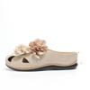 Modische Damenschuhe 2025 Marke Geschlossene Zehen Damen Hausschuhe Mode Floral Outdoor Lässig Sommer Übergröße Bequeme Keilabsatz Hausschuhe