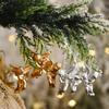 6pcs Christmas  Angel  Pendant Gold Silver Creative Little Angel Christmas Tree Doll Decor