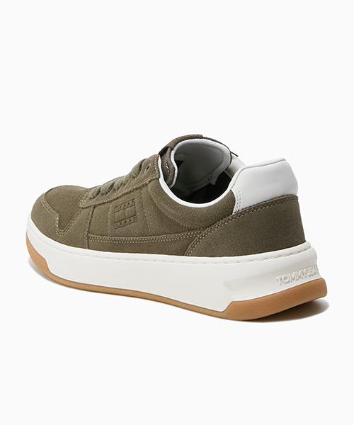 Tommy Jeans Chelsea Suede Sneakers - Khaki (T52F7Ars160Jt1Rbm)