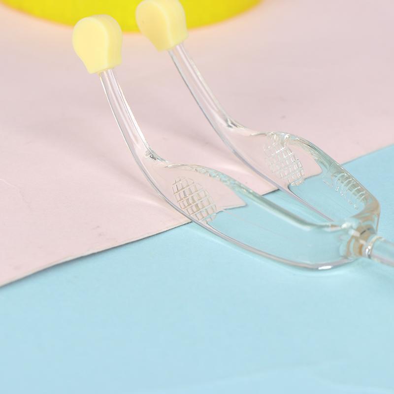 Eyecare Contact Lenses Inserter Remover Silicone Soft Tip Tweezer Stick Case Set