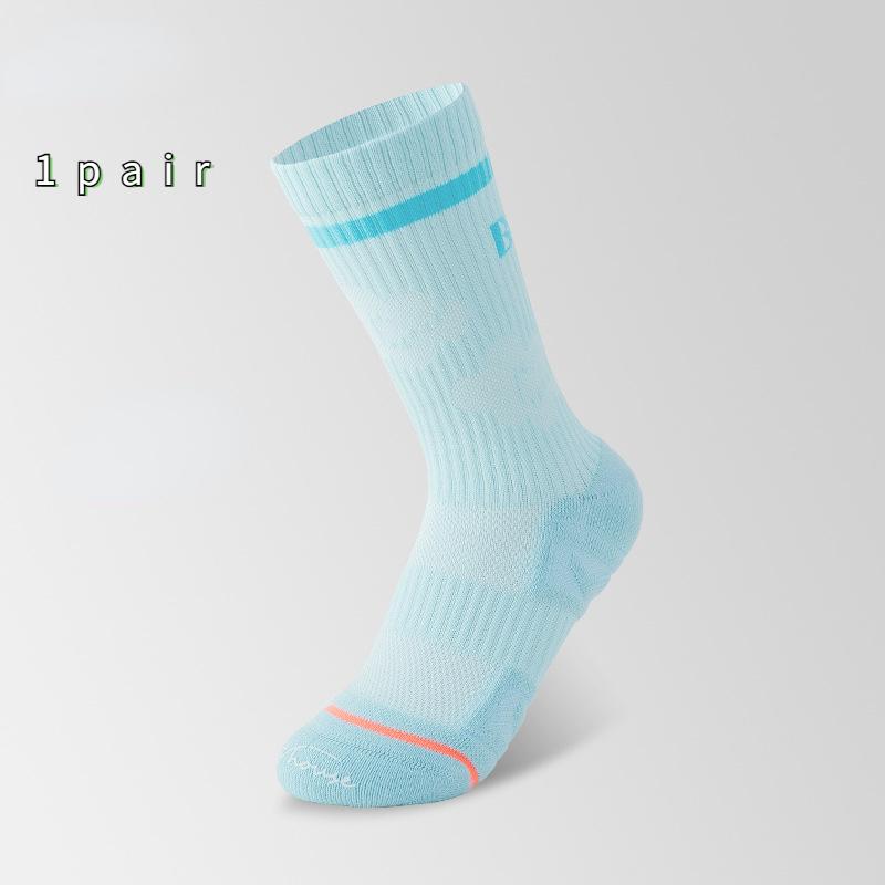 Größe 35-39 Dünne, wadenlange, atmungsaktive Laufsocken für Damen mit Deodorant und Handtuchunterseite