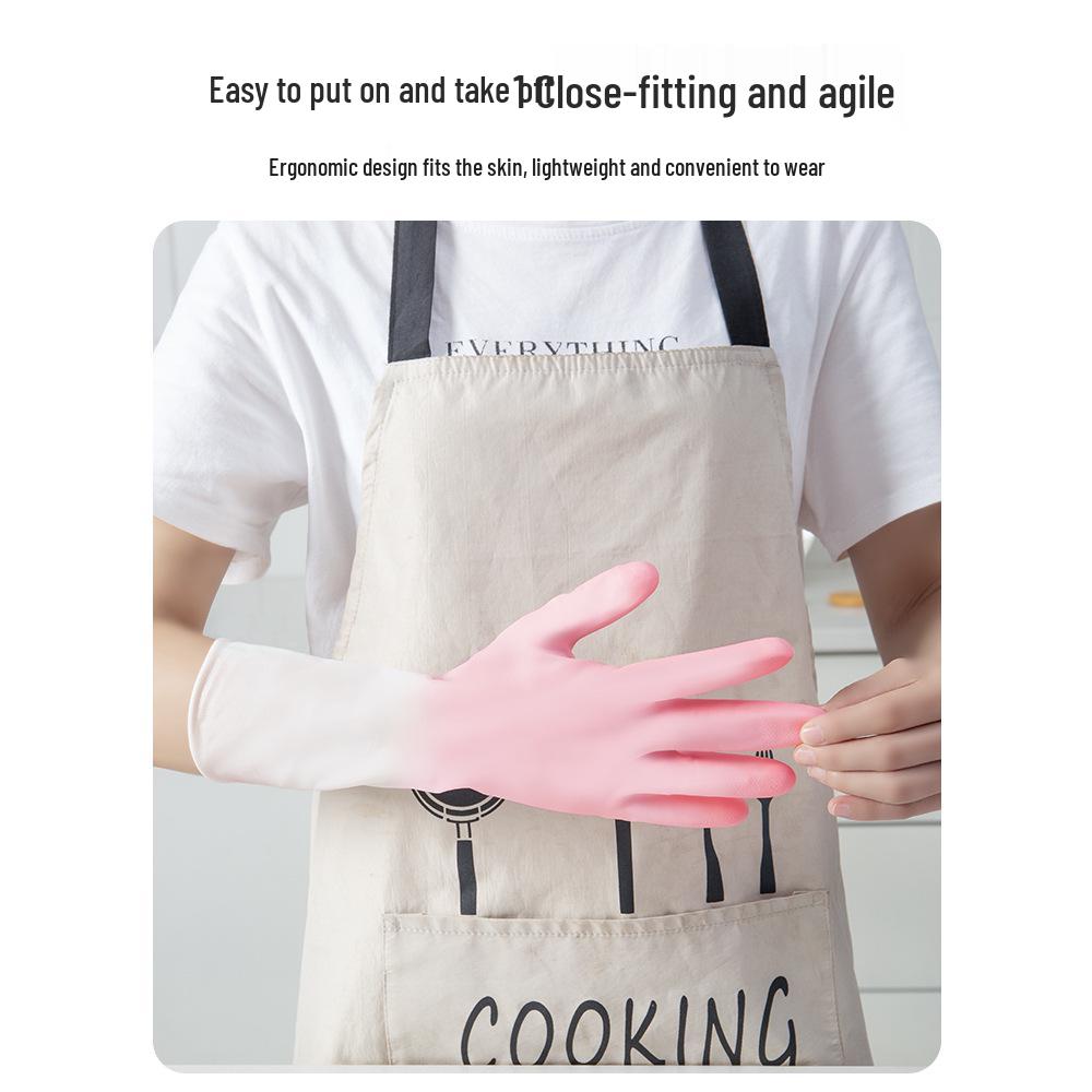 Colorful Latex Housework & Dishwashing Gloves for Household Cleaning