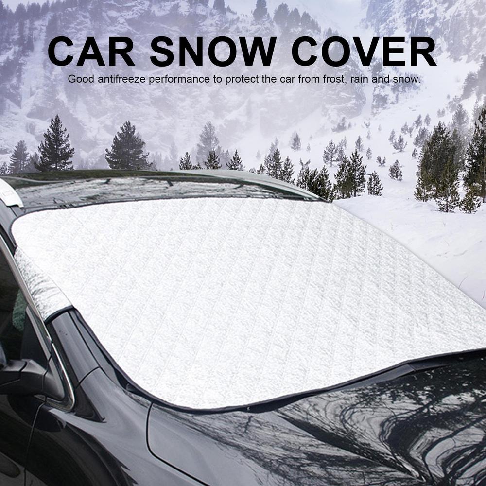 Car Front Window Glass Cover Auto Sunshade Car Windshield Shade Dust Protector Anti Snow Frost Ice Shield Car Windscreen Cover
