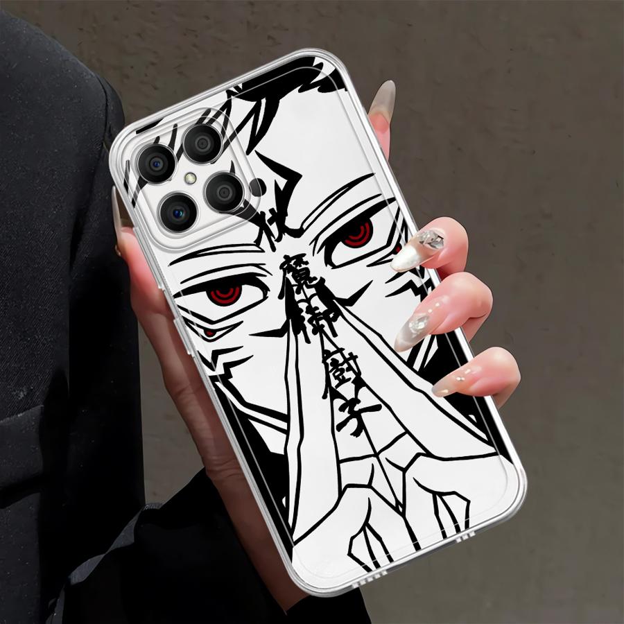 Case for Honor X8b X9b X8 X8a X7b 90 Lite X9a Soft Phone Cover Japanese Anime G-gojo