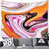 Colorful Watercolor Abstract Art Background Digitalprinted Polyester Tapestries Living Rooms Bedrooms Macrame Wall Hanging