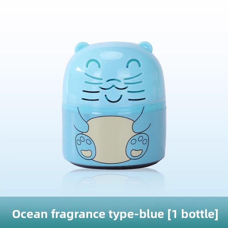 Strong Descaling, Deodorizing, and Fragrant Toilet with Blue Bubble Cleaning Solution