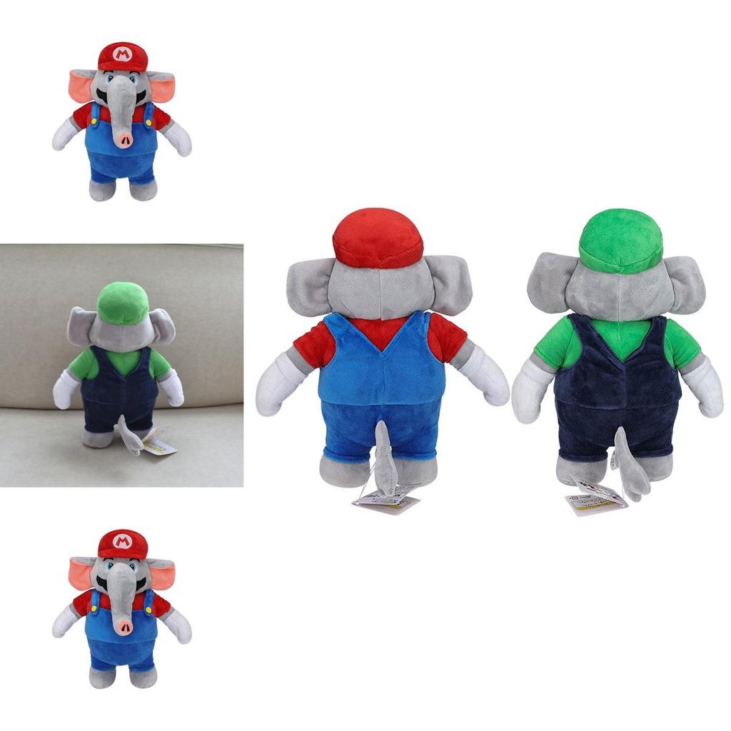 Super Mario Elephant Plush Toy Adorable And Soft Stuffed Animal Doll