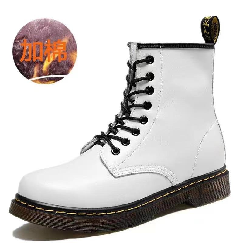 Martin Boots Men's Spring New Fashion Casual Couples Large Size High-top Martin Boots Men's Shoes