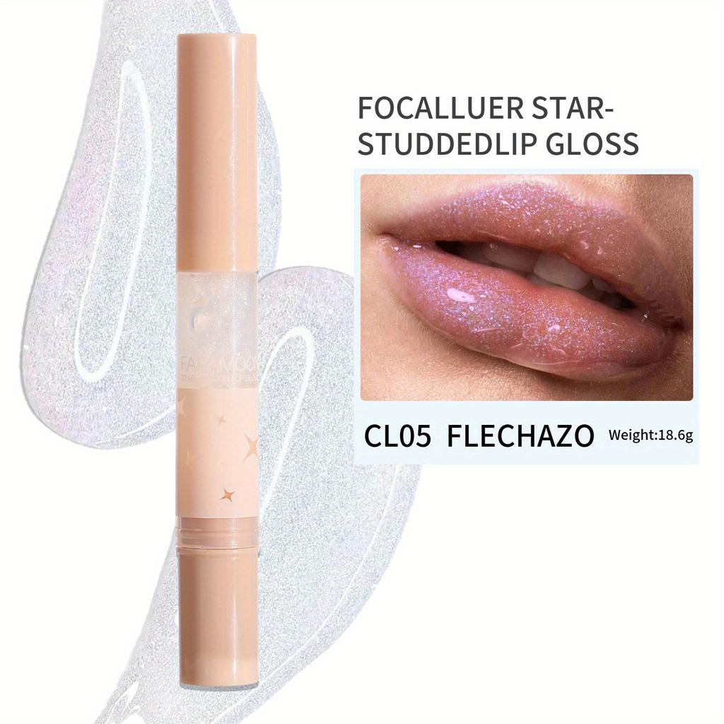 Swivel Pearlescent Lip Gloss Pencil Soft Brush Highly Pigmented Glitter Lip Nectar Doodle Lip Pearlescent Lip Glaze Lip Oil Lip Balm Lip Makeup