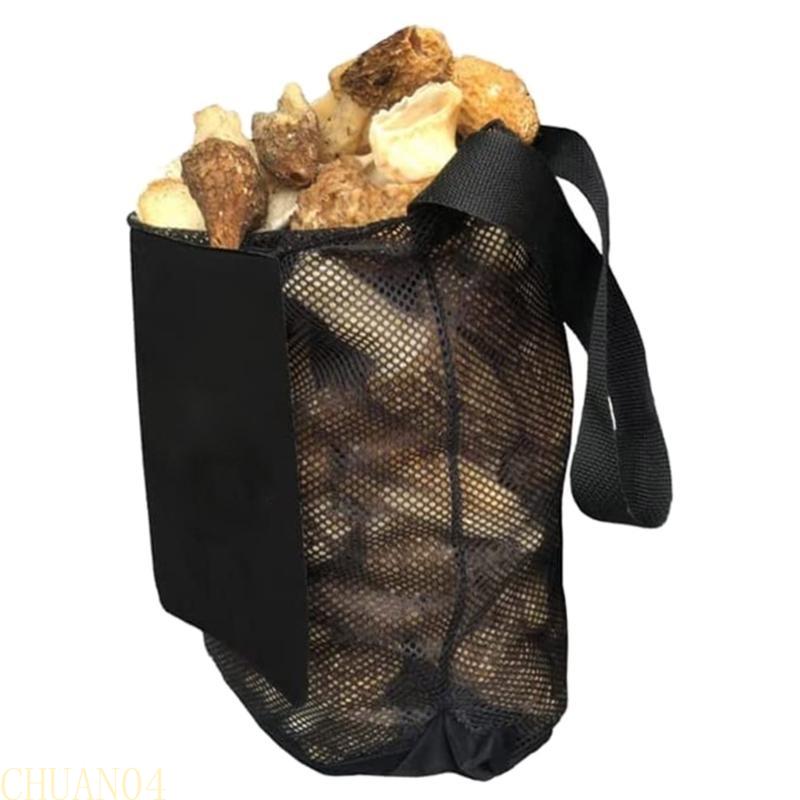 A1A2 Outdoor Mushroom Picking Bag Basket Foldable Fruit Collection Bag Easy to Carry