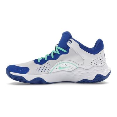 Scarpe da ginnastica da uomo Fly.By Mid 3 White Game Royal Green-Glow DD9311-102