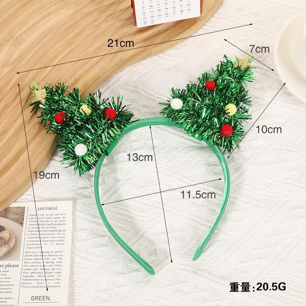 

Christmas Headbands Party Dress Up Christmas Tree Star Decoration Headband New Year s Children s Christmas Gift Hair Accessories