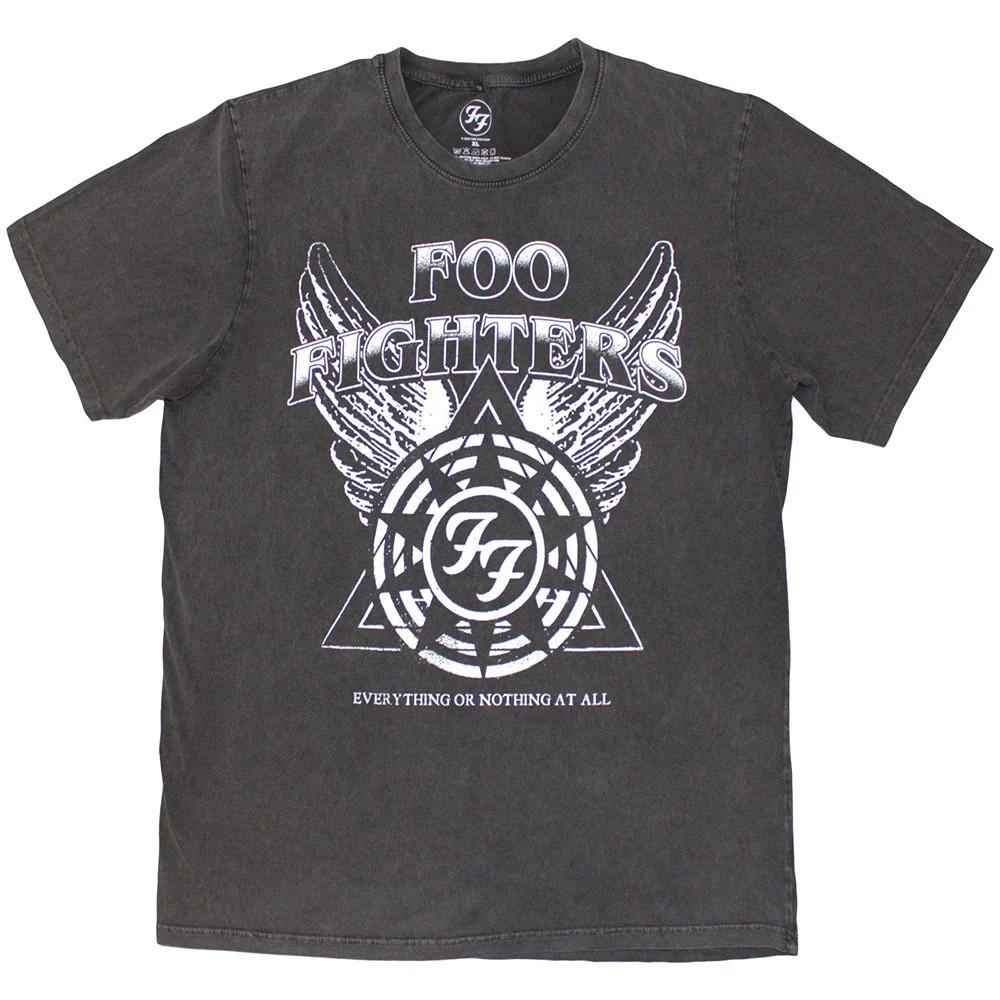 Foo Fighters Stone Wash T-Shirt: EONAA Logo OFFICIAL NEW XXXL