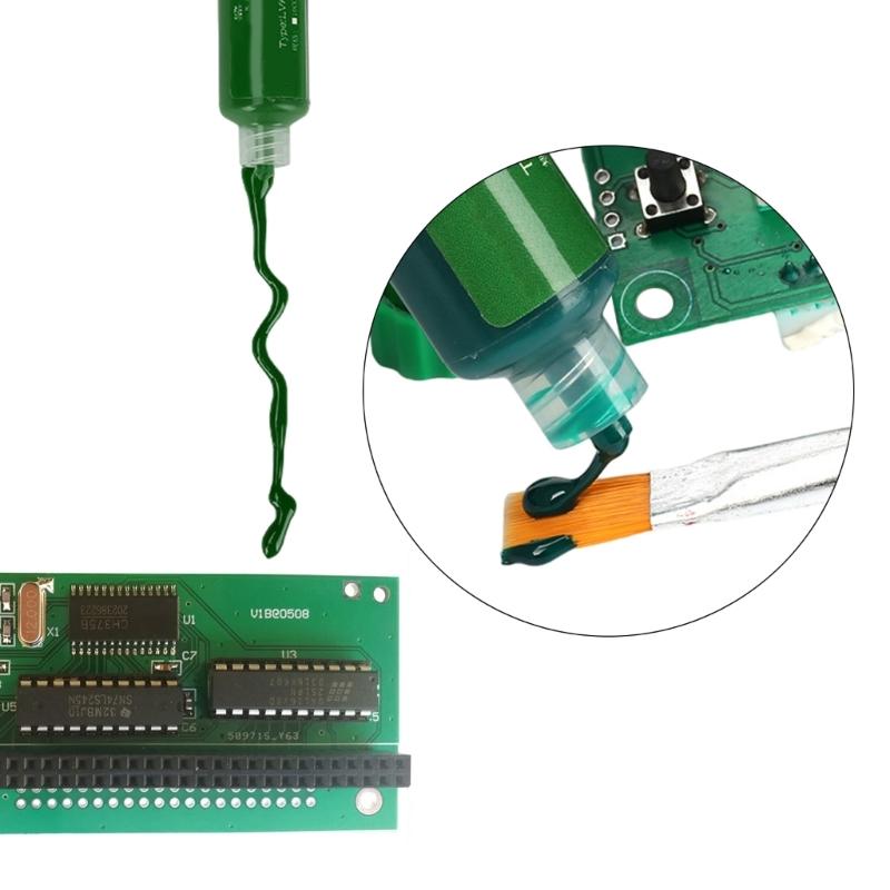 High Efficiency Light Activated Solder Pastes Reactive Solder Mask 100g/100cc for Electronic Board Maintenance