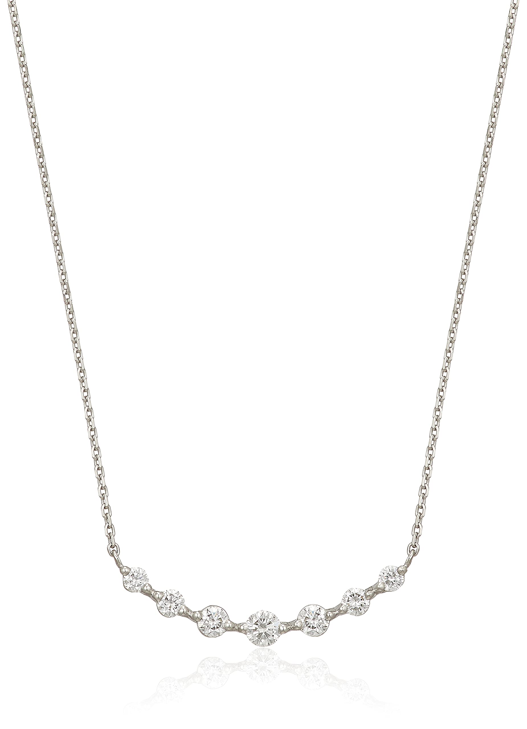 

Platinum Necklace [Yondo Sea] 4℃ 11194-312-5002-00-00 Women s