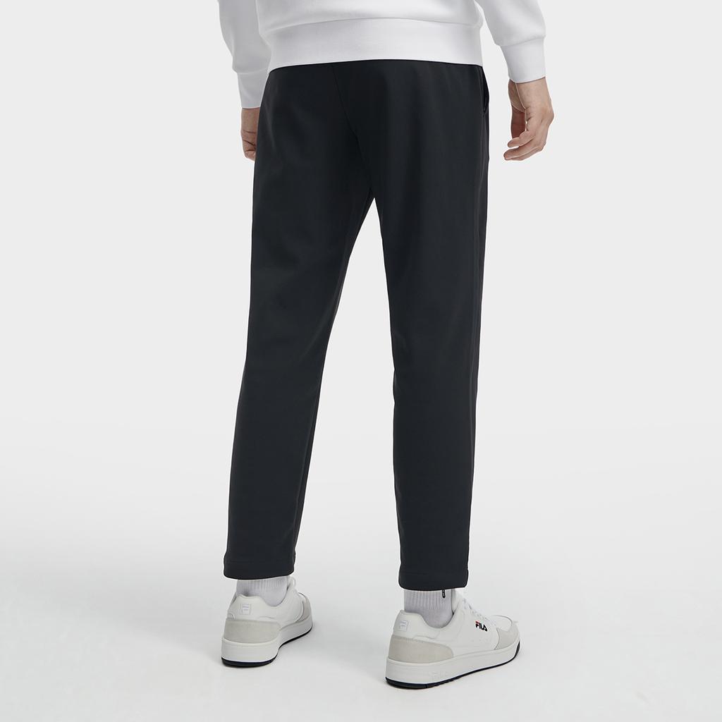 Fila 2023 Winter New Knit Long Pants Casual Sports Pants Men Bottoms Black F11M342604FBK