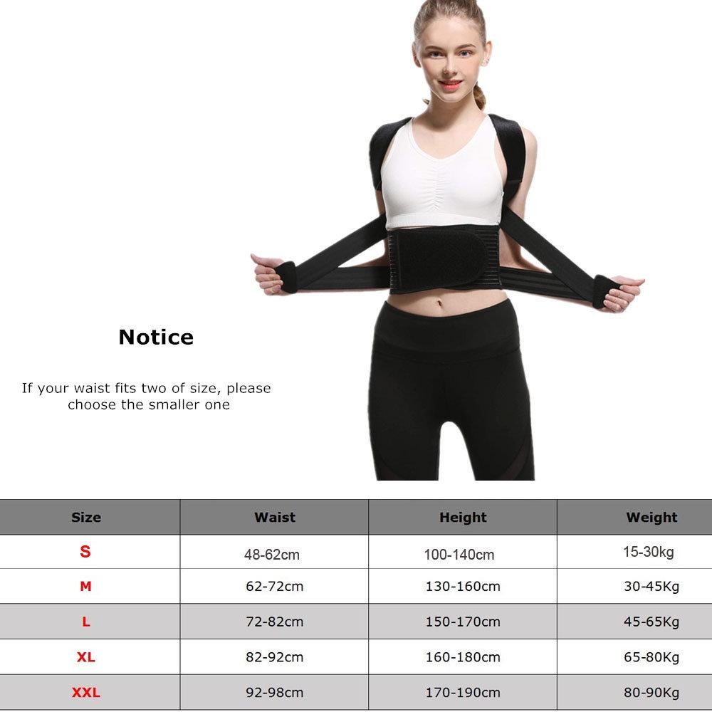 Kinder Erwachsene Männlich Weiblich Einstellbare Magnetische Haltung Korrektor Wirbelsäule Zurück Schulter Lendenwirbelstütze Unterstützung Verhindert Slouching