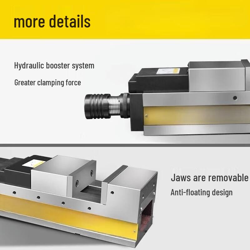 Eagle Brand CNC Hydraulic Angle-Lock Vise CN plug (adapter included)