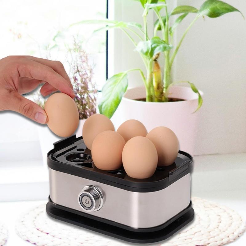 Electric Eggs Cooker 200W Automatic Dishwasher Safe Eggs Steamer Portable Breakfast Cooking Appliance Kitchen Gadget