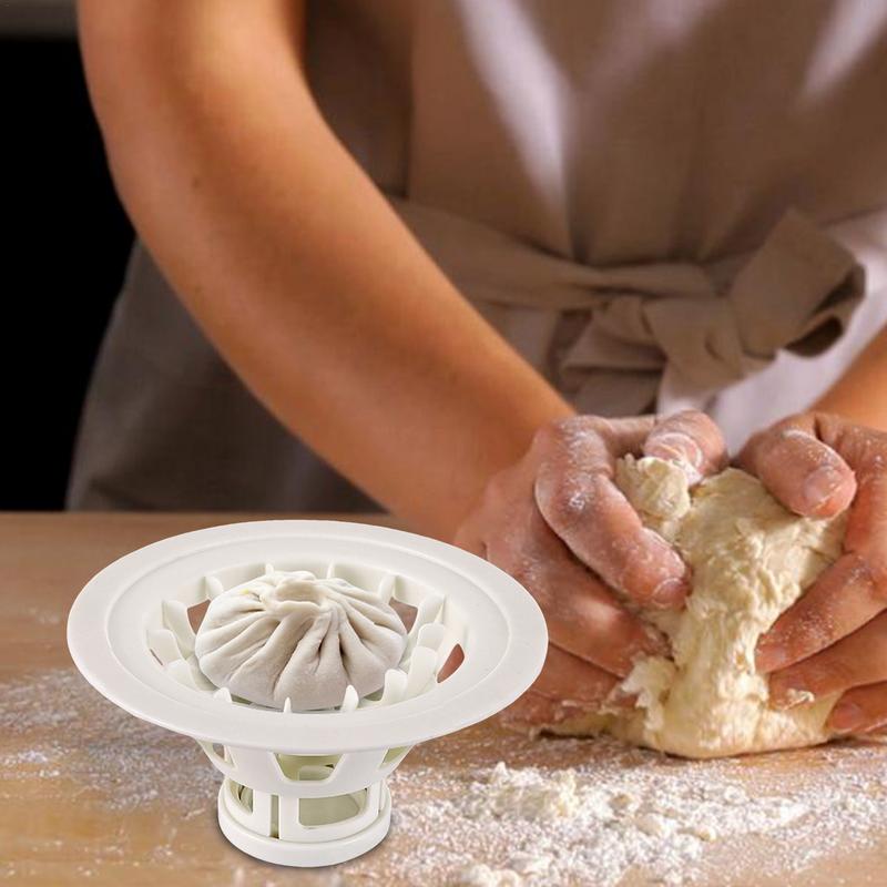 Bao Buns Maker Food-Grade Dumpling Maker Baozi Mold 7.1in Kitchen Gadgets Pastry Pie Steam Bun Mold Steamed Buns Making Tool