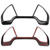 Car Dashboard Decorative Frame   Rings Trim for     10th 2016.2018 (Red)