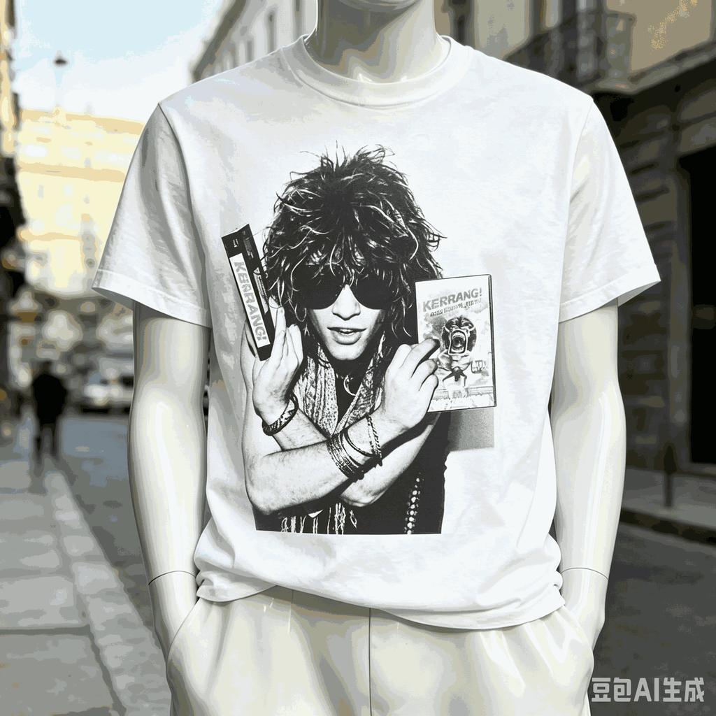 Bon Jovi For Fan Gift Tshirt Unisex Unisex Harajuku Oversized Unisex Short Sleeve Streetwear High Quality Couples Comfortable Soft