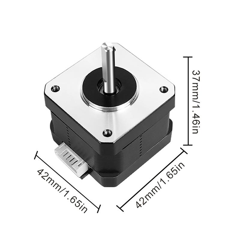 Nema17 17Hs4023 Pro 3D tiskový extrudér 4 vývodový Nema 17 22Mm 42 Krokový motor 42*42*23Mm 1.0A 12V 14N.Cm CNC laserový gravírovací motor