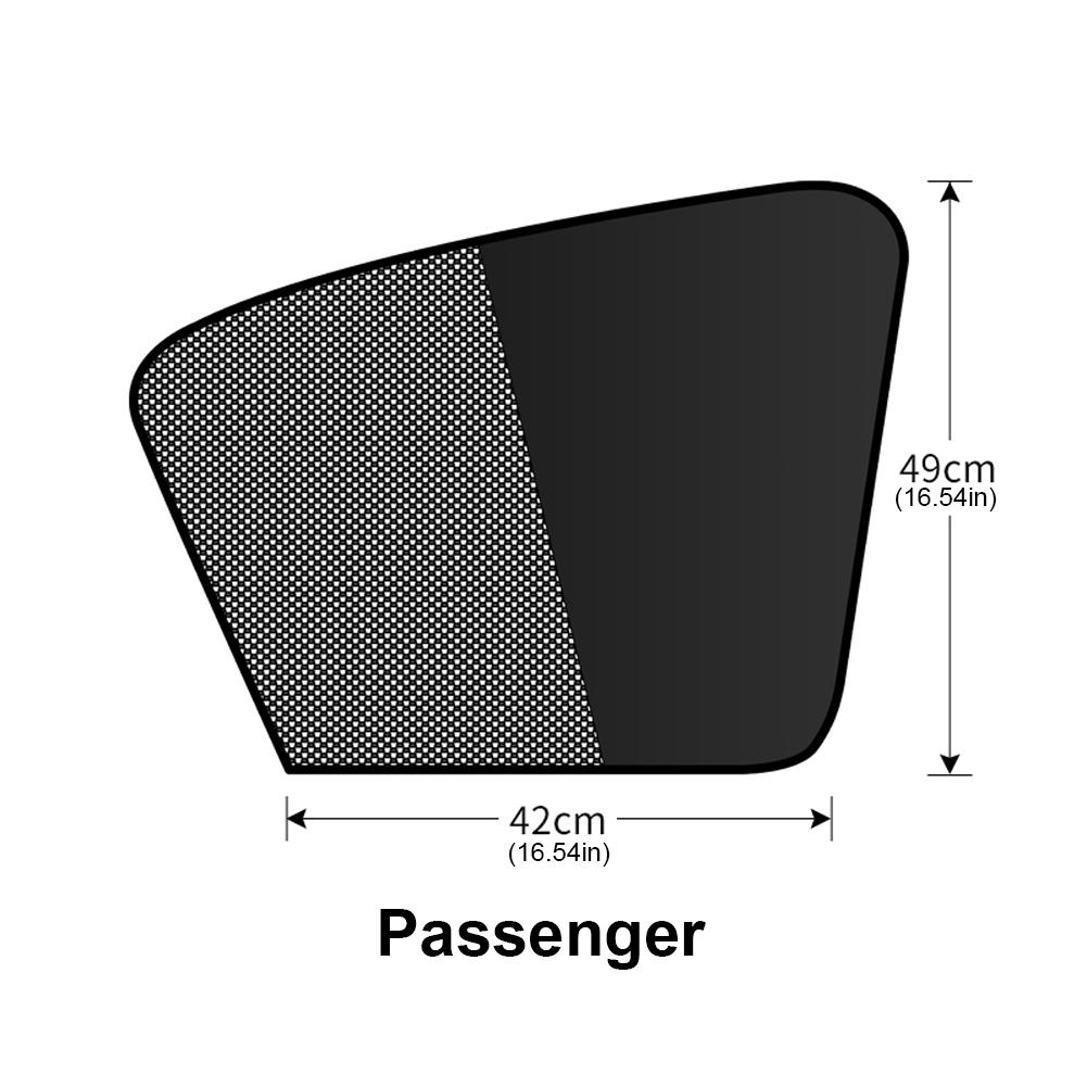 1/2Pcs Magnetic Car Sun Shade Side Window Sunshade Sun Blocking UV Protection Curtains Sun Shield Protector Car DIY Accessories