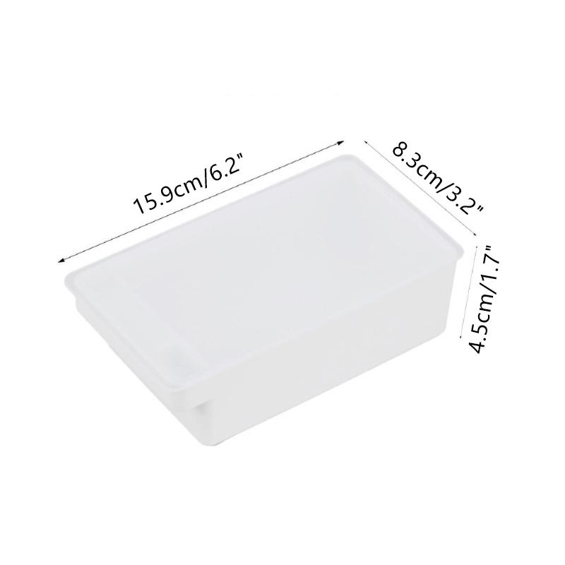 1pc Butter Cheese Storage Box Butter Cutter Box With Lid And Countertop Butter Keeper For Refrigerator Kitchen Butter Box 6