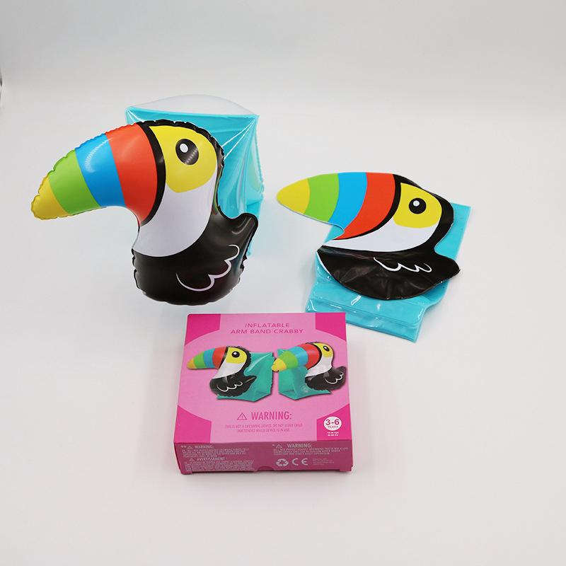 Kids Portable Cute Cartoon Shape Inflatable Swimming Arm Ring Sleeve