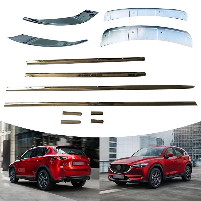 Mazda CX-5 (2017-2022) Rear Fog Light Edge and Hood Trim Kit
