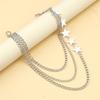 Star Shape Multilayer Belt Chain With Lobster Clasp For Men And Women