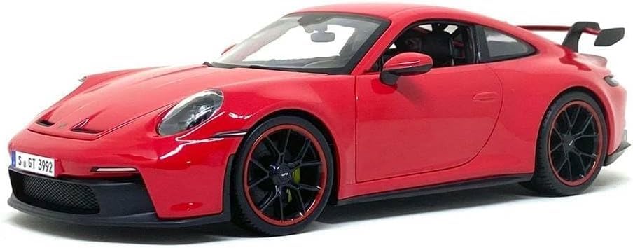 Maisto Porsche 911 GTS Red Scale Special Edition Diecast Car with Opening Doors and Hood 1/18