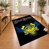 Club America Custom Name Personalized Rug Non‑Slip Doormat Floor Carpet Housewarming Birthday Gift for Family Friends