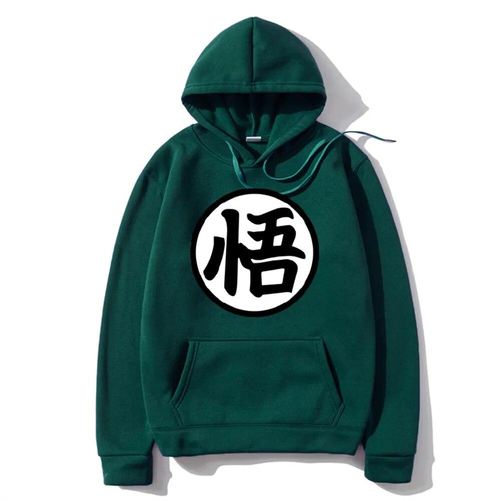 Νεότερο ιαπωνικό Anime Hoodie Cosplay Saiyan Son Harajuku Goku Φούτερ με κουκούλα στο δρόμο Casual Hoodies Unisex/Γυναικεία ρούχα