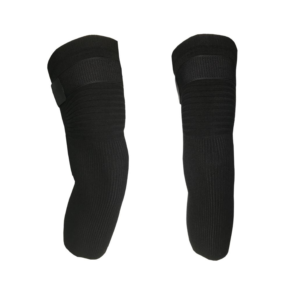 

UDOARTS хлопковые эластичные гетры на все времена года с противоскользящим регулируемым ремешком для мужчин и женщин(1 пара) XL чёрный