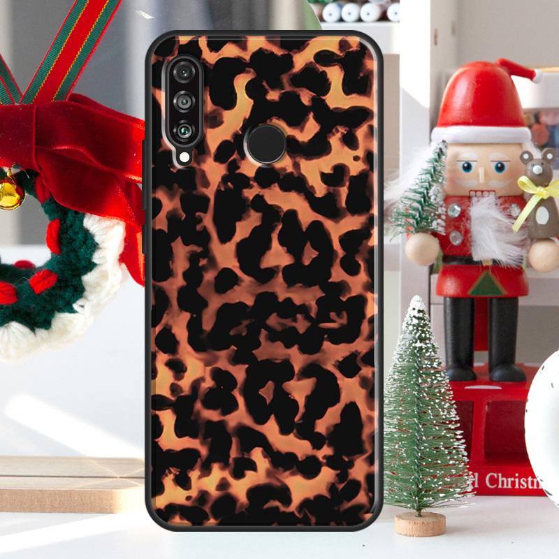 Vintage Tortoise Shell For Huawei Nova 7i 8i 11i 12i 12s Y73 Y70 Y90 Y60 Y72 Y61 Y91 9 10 SE P30 Pro P40 Lite Case