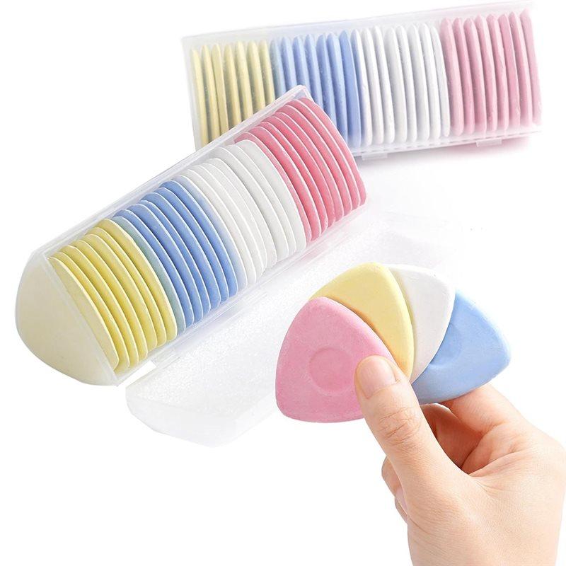 

Tailor S Triangle Fabric Chalk Markers 60Pcs Precise For Quilting& Sewing Tools