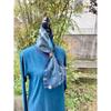 Used B61 Boro Stole Old Cloth Remake Indigo Dye Patchwork Sewing Sashiko