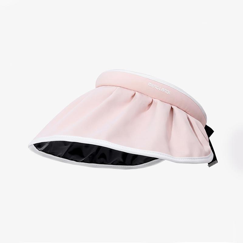 

Универсальный стиль шляпы Милый однотонный женский солнцезащитный чепчик Ракушкообразный розовый