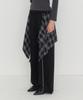 DEARSTALKER Ruden Check Shirts Layered Pants - Black