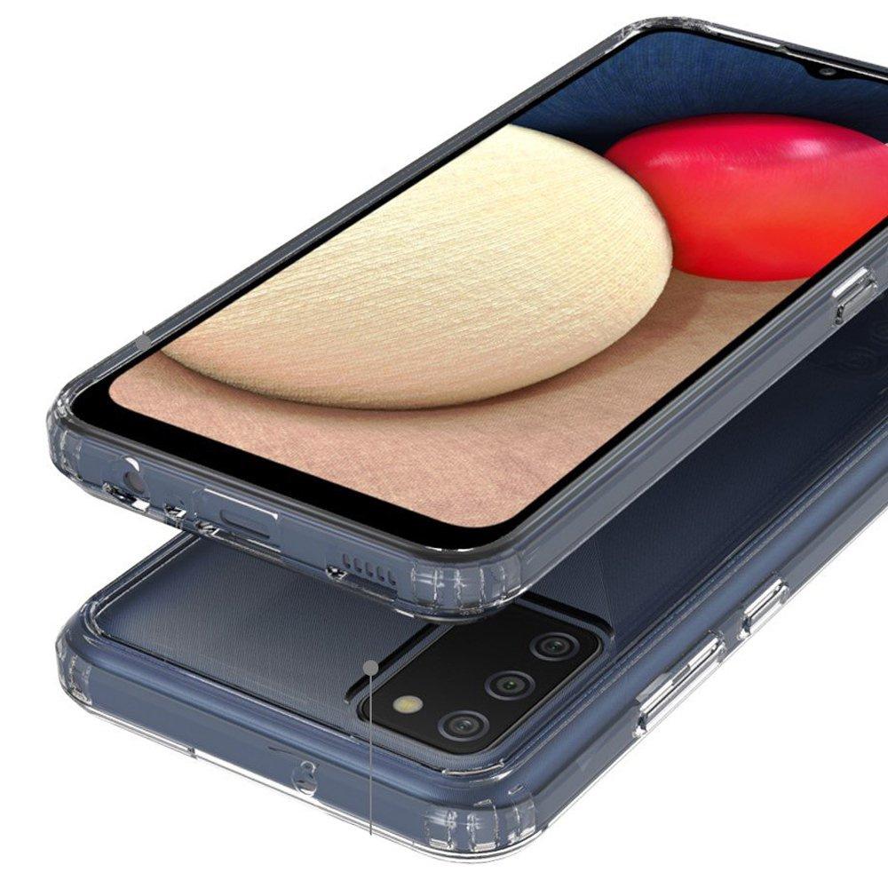 Case for Samsung Galaxy A02s, Fusion Hybrid, transparent