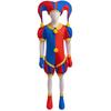 Anime The Amazing Digital Circus Pomni Cosplay Costume Uniform Jumpsuit Hat Bodysuit Human for Adult Kids Costume Cartoon Dress