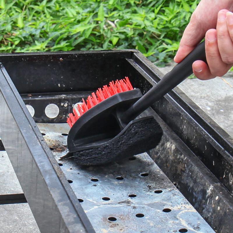 SMVP Long Handle BBQ Grill Cleaning Tool