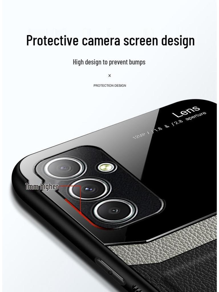 Kompatibilní s pouzdrem na telefon s koženou texturou pro Samsung S25 Ultra, S23 FE, S24, A53, A72 a A34, a Note 20+.