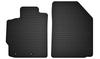 Front Rubber Mats For: Toyota Yaris II Hatchback (from 2005 To 2011)