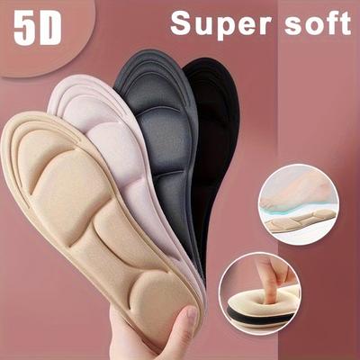 Plantillas deportivas de espuma viscoelástica, ajustables, resistentes al desgaste y transpirables, suaves y cómodas.