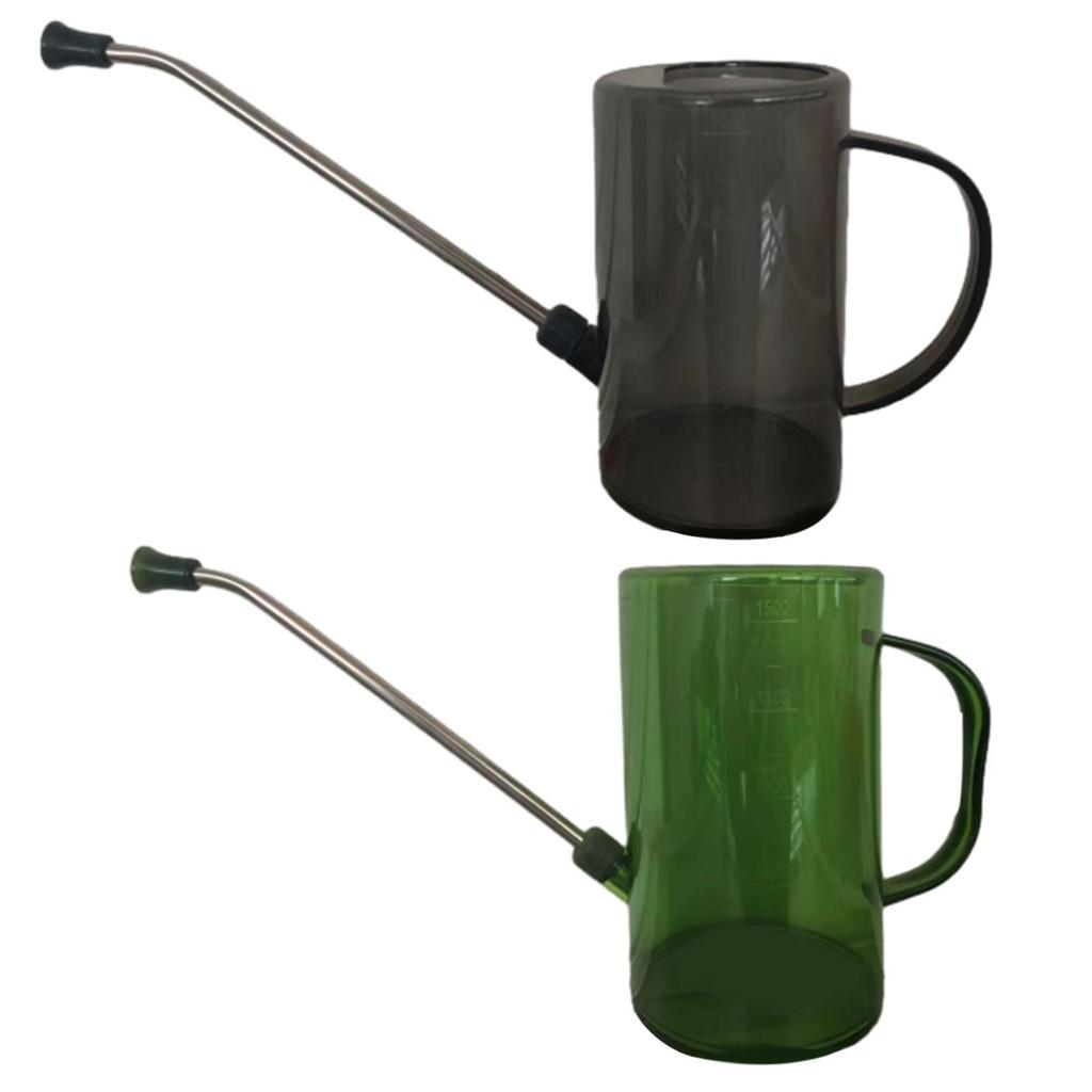 Watering Pot 1.5L Garden Watering Can Removable Nozzle Gardening Water Can for Lawn