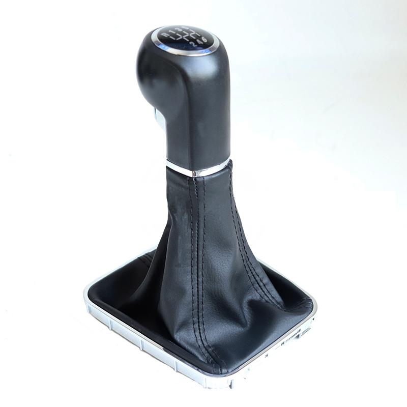 Voor Opel Zafira B 2005-2010 Schakelknop 6 Versnellingen Auto Schakelpook Hendelknop Shifter met Lederen Stofkap